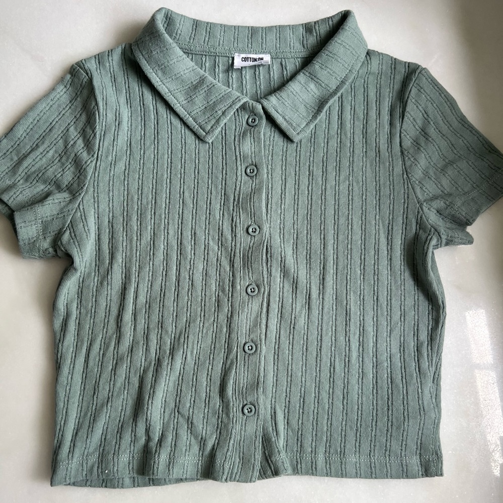 cotton on button up shirt